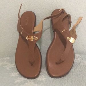 Tan Michael Kors Sandals